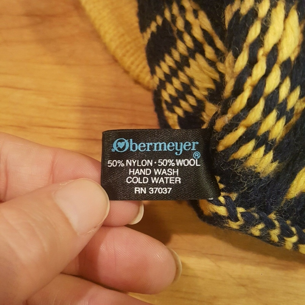 Vintage Obermeyer Steam Boat Beanie Hat Unisex - Picture 6 of 8